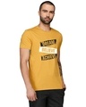 Shop Men's Yellow Regular Fit T-shirt-Design