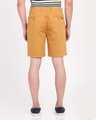 Shop Men's Yellow Slim Fit Cotton Shorts-Design