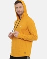 Shop Men's Yellow Slim Fit Hoodie-Design