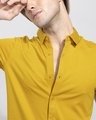 Shop Men's Yellow Slim Fit Shirt