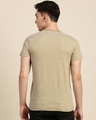 Shop Men's Beige Striped T-shirt-Design