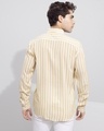 Shop Men's Yellow Striped Slim Fit Shirt-Design