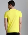 Shop Men's Yellow Striped Slim Fit T-shirt