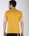 Shop Men's Yellow Striped T-shirt