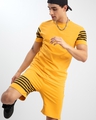 Shop Men's Yellow T-Shirt & Shorts Set-Full