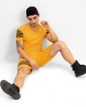 Shop Men's Yellow T-Shirt & Shorts Set