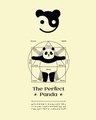 Shop Men's Yellow The Perfect Panda Back Graphic Printed Oversized T-shirt