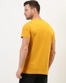Shop Men's Yellow Typography Slim Fit T-shirt-Design