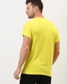Shop Men's Yellow Typography Slim Fit T-shirt-Design