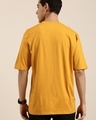 Shop Men's Yellow University Typography Oversized T-shirt-Design