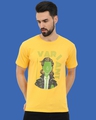 Shop Men's Yellow Variant Graphic Printed T-shirt-Front