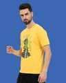 Shop Men's Yellow Variant Graphic Printed T-shirt-Full