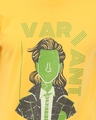 Shop Men's Yellow Variant Graphic Printed T-shirt