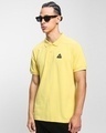 Shop Men's Yellow T-shirt-Front