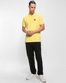 Shop Men's Yellow T-shirt-Full
