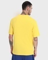 Shop Men's Yellow Oversized T-shirt-Design