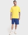 Shop Men's Yellow Oversized T-shirt