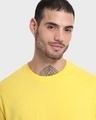 Shop Men's Yellow Oversized T-shirt