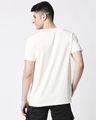 Shop Men Santa Chest Printed Half Sleeves White T-shirt-Full