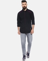 Shop Men Self Design Stylish New Trends Casual Spread Shirt