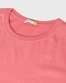 Shop Men's Pink Karma Circle Typography T-shirt