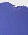 Shop Men's Blue Sneaker Head Graphic Printed T-shirt