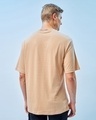 Shop Men's Brown Oversized T-shirt-Design