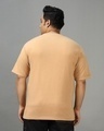 Shop Men's Brown Oversized Plus Size T-shirt-Design