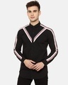 Shop Men Striped Casual Spread Shirt-Front