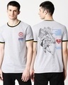 Shop Men's Grey Unbeatable Graphic Printed T-shirt-Front