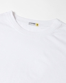 Shop Men's White Vroom Panda Graphic Printed Oversized T-shirt