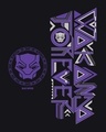 Shop Men's Black Wakanda Forever Graphic Printed Oversized T-shirt