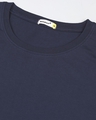 Shop Men's Blue Warriors Typography T-shirt