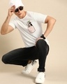 Shop Men's White Goofy Mickey Pocket (DL) Graphic Printed T-shirt-Design