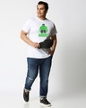 Shop Men's White Smash It (AVEGL) Graphic Printed Plus Size T-shirt-Full