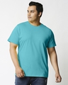 Shop Pack of 2 Men's White & Blue Plus Size T-shirt-Design
