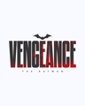 Shop Men's White Vengeance Typography T-shirt-Full