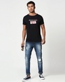 Shop Men Will Be.. Crewneck Varsity Rib T-Shirt Multicolor-Design
