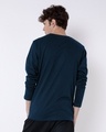 Shop Men Will Be.. Full Sleeve T-Shirt Navy Blue-Design