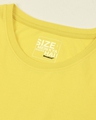 Shop Men's Yellow Star Wars Graphic Printed Plus Size T-shirt
