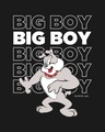 Shop Men's Black Big Boy (TJL) Graphic Printed Plus Size T-shirt