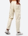 Shop Men's Off White Loose Comfort Fit Cargo Pants-Design