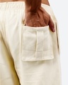 Shop Men's Off White Loose Comfort Fit Cargo Pants