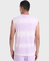 Shop Men's Purple Tie & Dye Oversized Vest-Design