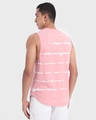 Shop Men's Pink Tie & Dye Deep Armhole Oversized Vest-Design