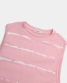 Shop Men's Pink Tie & Dye Deep Armhole Oversized Vest