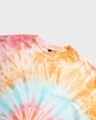 Shop Men's Pink & Orange Tie & Dye Oversized T-shirt