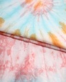 Shop Men's Pink & Orange Tie & Dye Oversized T-shirt