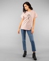 Shop Meow 2.0 Boyfriend T-Shirt Baby Pink-Full