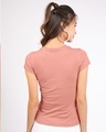 Shop Meow 2.0 Half Sleeve Printed T-Shirt Misty Pink-Design